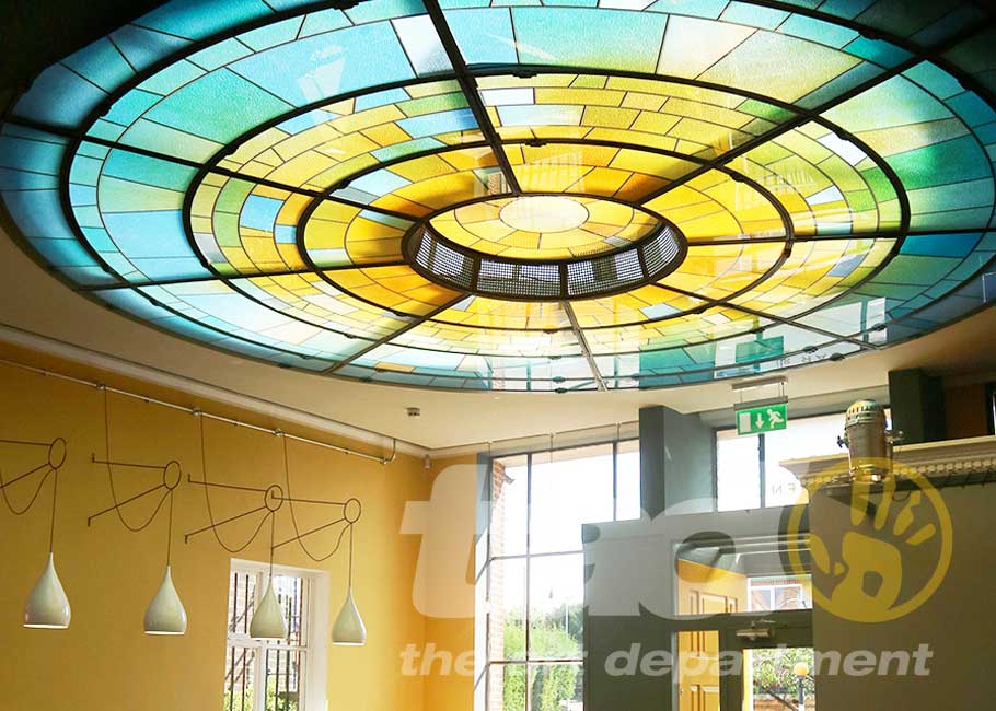 faux stained ceiling 2