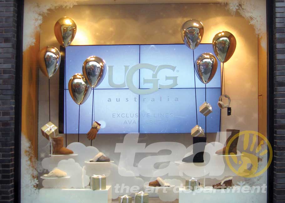ugg window display