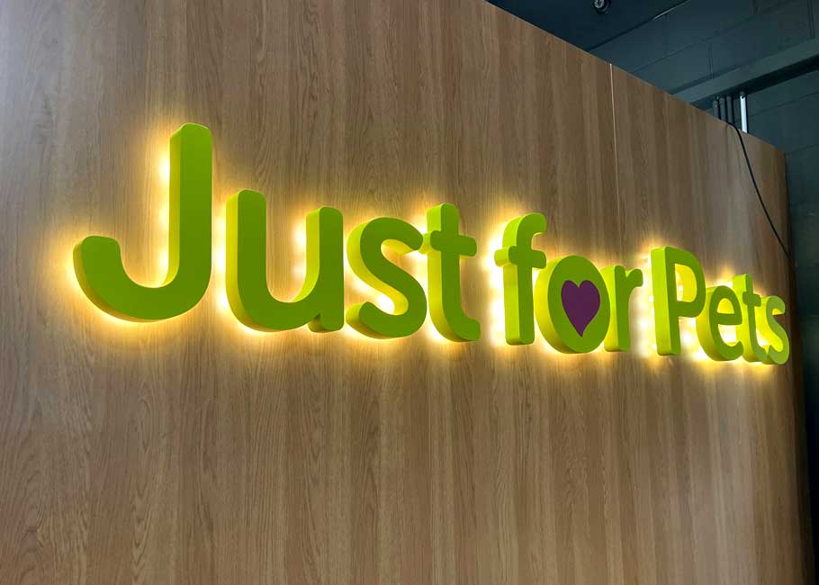 jfp internal illuminated sign