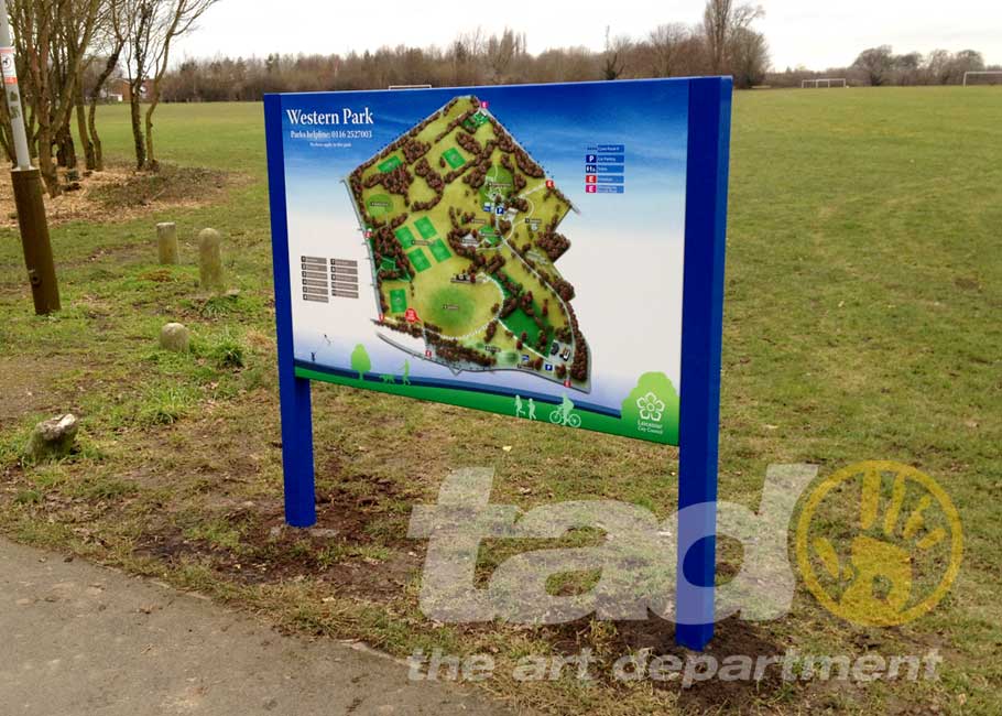 leicester parks mini totem