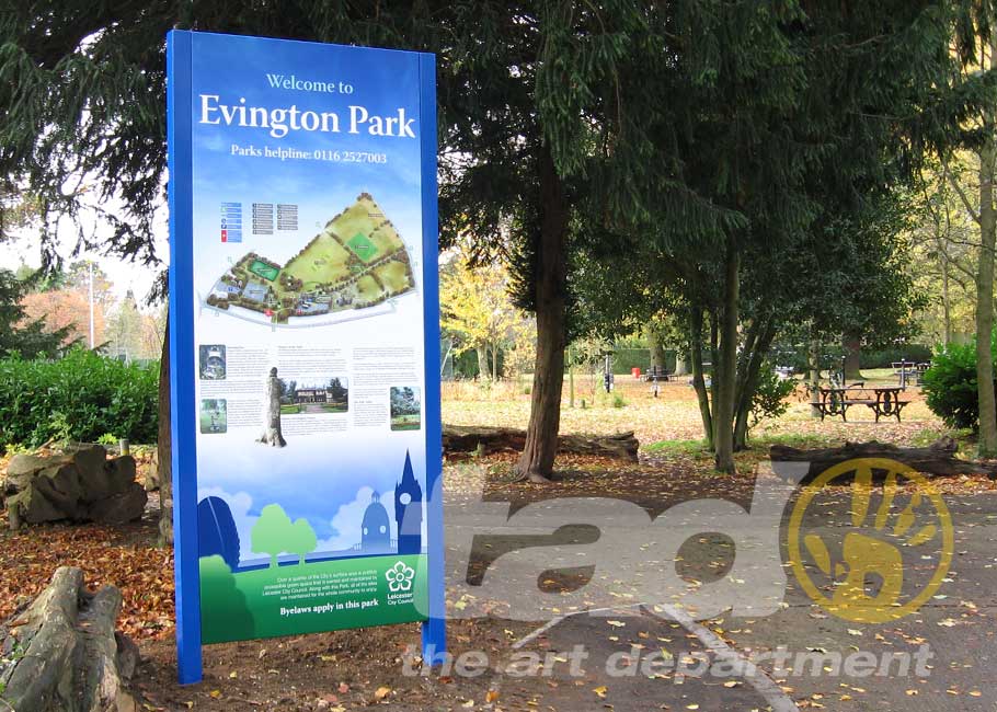 leicester parks totem